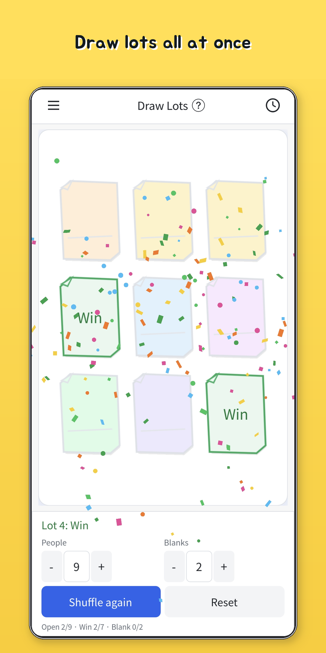 justThis lots draw screen screenshot